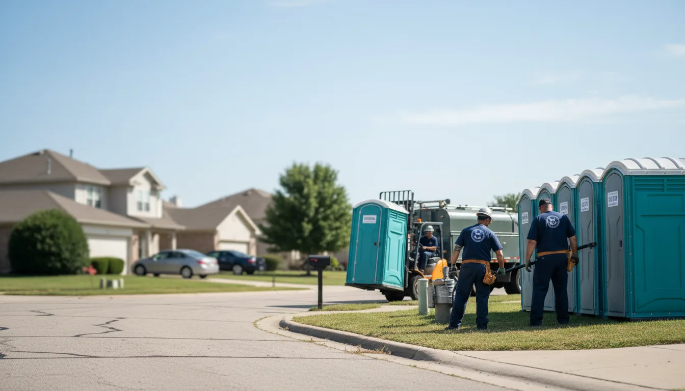 Porta Potty Rental in Pacific Junction, IA near me